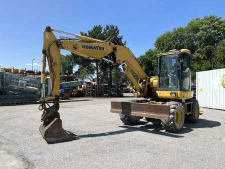 Excavadoras de ruedas 2008 Komatsu PW98MR-6 (2)