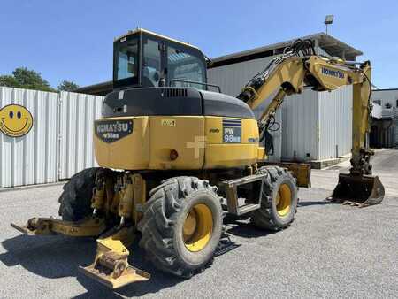Excavadoras de ruedas 2008 Komatsu PW98MR-6 (6)