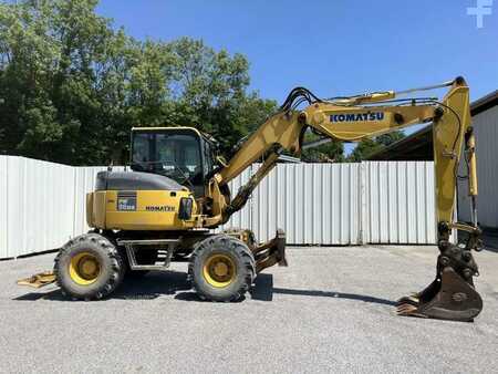 Excavadoras de ruedas 2008 Komatsu PW98MR-6 (7)