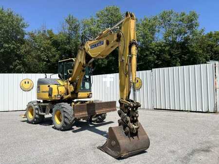 Excavadoras de ruedas 2008 Komatsu PW98MR-6 (8)