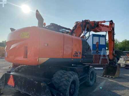 Wheel Excavators 2015 Hitachi ZX170W-5B (2)