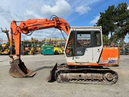 Lánctalpas kotrógép 1990 Hitachi EX60 (4)