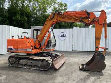 Lánctalpas kotrógép 1990 Hitachi EX60 (45)