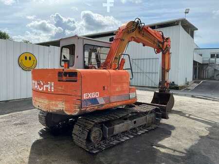 Lánctalpas kotrógép 1990 Hitachi EX60 (6)