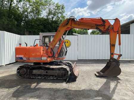 Lánctalpas kotrógép 1990 Hitachi EX60 (7)