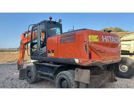 Escavadora de rodas 2011 Hitachi ZX210W-3 (4)
