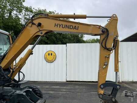 Escavadora de rodas 2014 Hyundai ROBEX 55W-9 / R55W-9 (21)