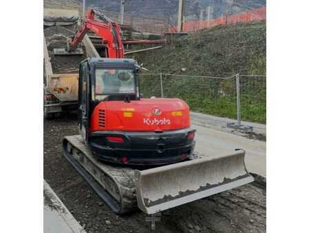 Rupsgraafmachines 2021 Kubota KX080-4A (3)