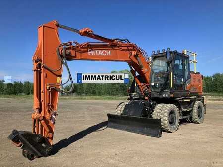 Mobil gravemaskin 2022 Hitachi ZX180W-7 (1)