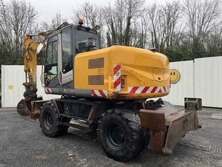 Mobil gravemaskin 2010 Hitachi ZX140W-3 (4)