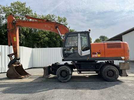 Mobiele graafmachines 2011 Hitachi ZX210W-3 (4)