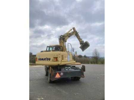 Excavadoras de ruedas 2005 Komatsu PW160-7K (3)