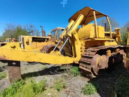 Planierraupe 1975 Caterpillar D8K + Porte Engins (4)