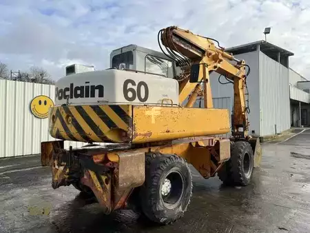 Mobilbagger 1982 Poclain P60 (6)