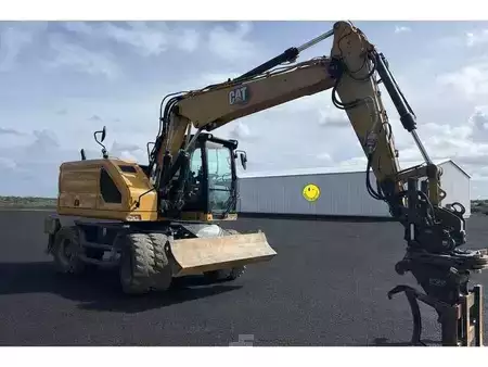 Pelle sur pneus 2019 Caterpillar M314 (1)