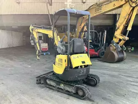 Mini kotrógép 2005 Komatsu PC12-R8 + YANMAR VIO17 DE 2018 (18)