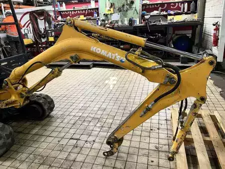 Mini kotrógép 2005 Komatsu PC12-R8 + YANMAR VIO17 DE 2018 (48)