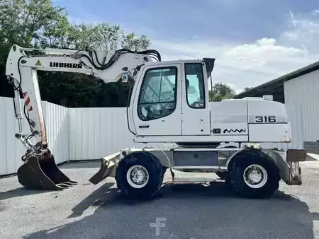 Mobil grävmaskin 2011 Liebherr A316 LITRONIC (4)