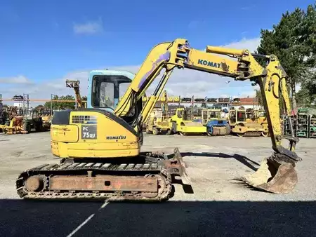 Escavatori cingolati 1998 Komatsu PC75UU-3 (7)