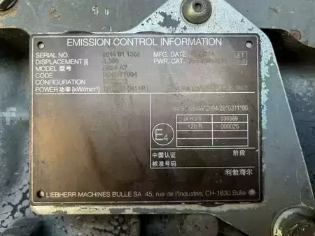 Excavadoras de cadenas 2015 Liebherr R926 COMPACT LC (37)
