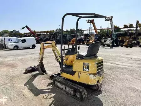 Minibagry 2007 Komatsu PC09-1 (5)