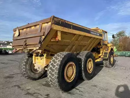 Knickgelenkte Muldenkipper/Dumper 1989 Volvo A25 6X4 (6)