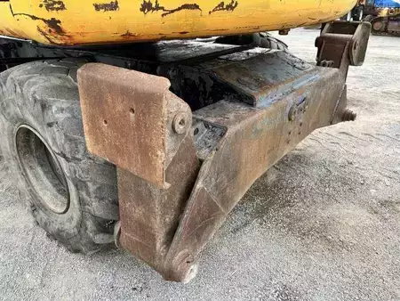 Excavadoras de ruedas 1998 Fiat-Hitachi 150W3 (27)