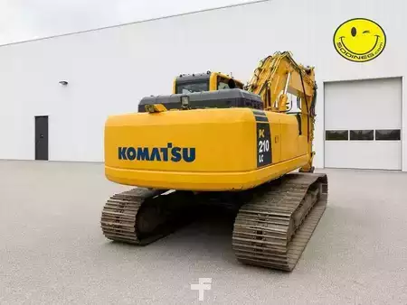 Korečková rýpadla 2007 Komatsu PC210LC (4)