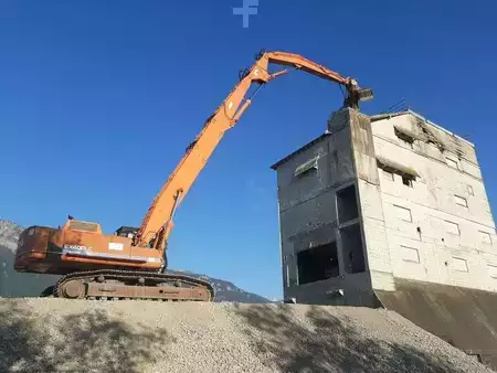 Pelles de démolition 1990 Hitachi EX400LC (1)