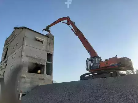 Pelles de démolition 1990 Hitachi EX400LC (2)
