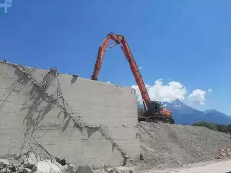 Pelles de démolition 1990 Hitachi EX400LC (3)