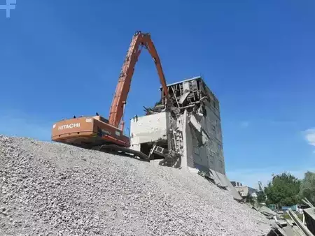 Pelles de démolition 1990 Hitachi EX400LC (5)