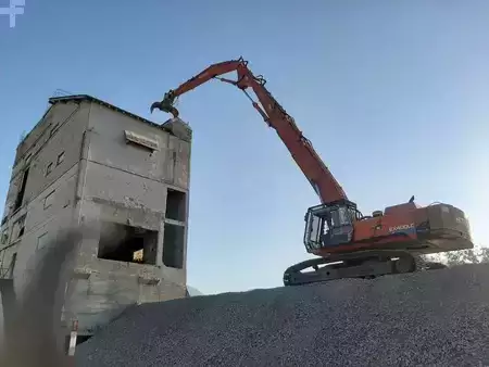 Pelles de démolition 1990 Hitachi EX400LC (8)