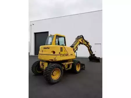 Mobilbagger 2000 Komatsu PW75 (4)