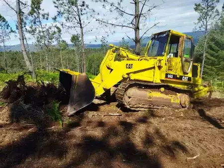 Nakládací pásová vozidla 1987 Caterpillar 963 (1)