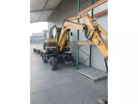 Mobil grävmaskin 2016 Hyundai R55W-9A (2)