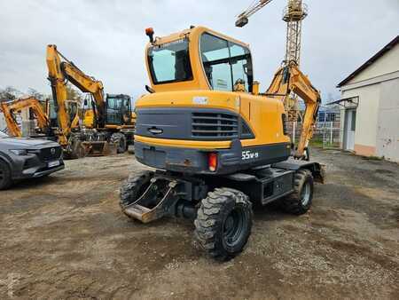 Mobil gravemaskin 2014 Hyundai ROBEX 55 W9 (5)