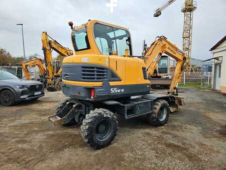 Mobil gravemaskin 2014 Hyundai ROBEX 55 W9 (6)