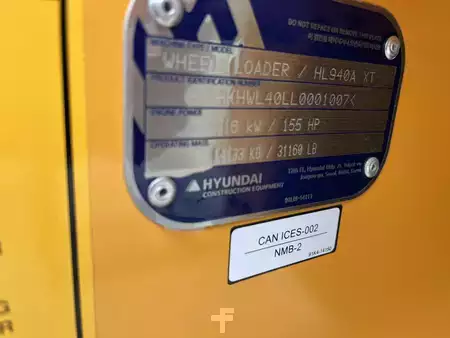 Cargadoras de ruedas 2024 Hyundai HL940A XT (5)