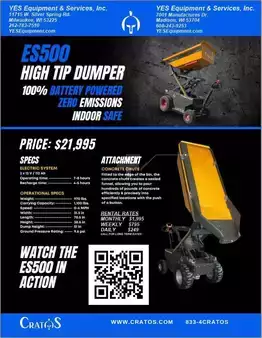 Rigid Dump Trucks 2023 Cratos ES500 (2)