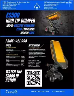 Rigid Dump Trucks 2023 Cratos ES500 (2)