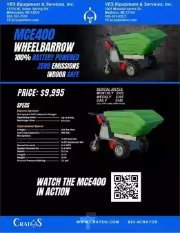 Rigid Dump Trucks 2023 Cratos MCE400 (2)