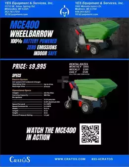 Rigid Dump Trucks 2023 Cratos MCE400 (2)