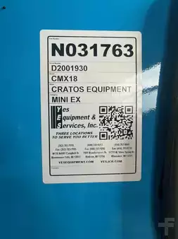 Crawler Excavators 2023 Cratos CMX18 (8)