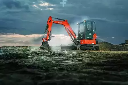 Excavadoras de cadenas 1900 Kubota KX033-4 (11)