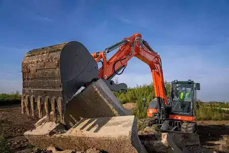 Excavadoras de cadenas 1900 Kubota KX080-5 (10)