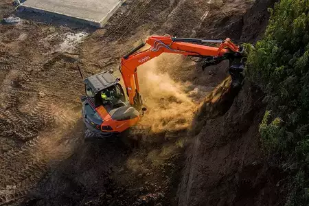Excavadoras de cadenas 1900 Kubota KX080-5 (9)