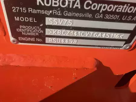 Skid Steers 1900 Kubota SSV75PHC (6)