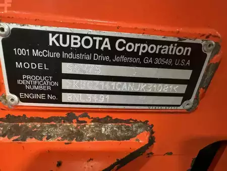 Skid Steers 2022 Kubota SSV75HC (9)