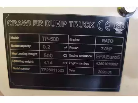 Dumpers de lagartas 0 [div] Crawler TP-500 (10)